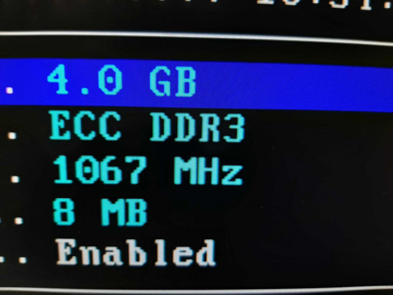 Dell Poweredge T310 1x Core i3-540 3.07GHZ DC/4GB, PERC 6/i, NO HDDs. 2x PSUs ~