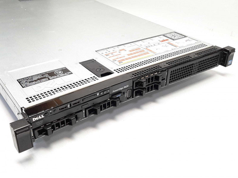 DEll PowerEdge R620 2x Xeon E5-2650  2.0GHz/64GB,  NO RAID/HDDs, 2x PSUs ~