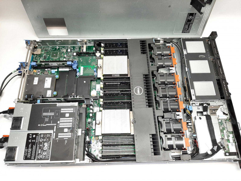 DEll PowerEdge R620 2x Xeon E5-2650  2.0GHz/64GB,  NO RAID/HDDs, 2x PSUs ~
