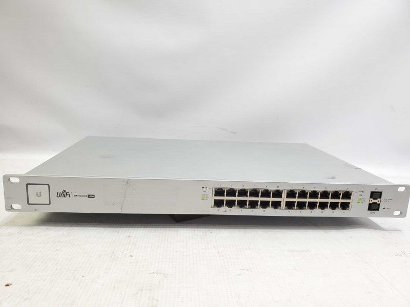 UBIQUITI UNIFI Switch 24 500W US-24-500W 24-Port PoE Switch _Factory Reset )