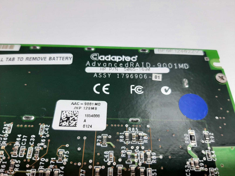 HP NETRAID-4M CONTROLLER W/ 128MB CACHE D9351-60001 ADAPTEC AAC-3642 AAC-90 ~