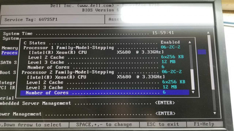 Dell Poweredge R710 2x Xeon X5680 @ 3.33ghz / 56gb ram / see notes #