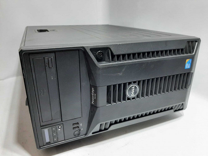 Dell PowerEdge T410, 2x Xeon X5560 2.8GHz QC/8GB, 2x PSUs PERC 6/i, No HDDs ~