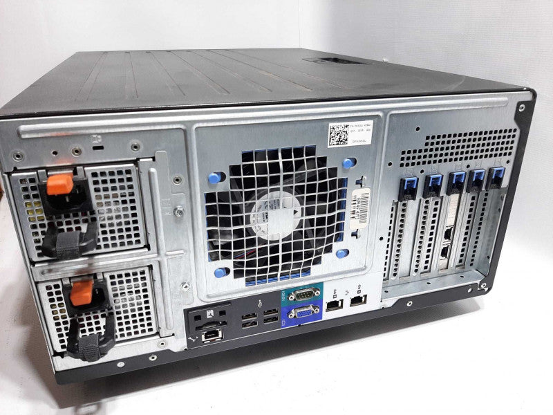 Dell PowerEdge T410, 2x Xeon X5560 2.8GHz QC/8GB, 2x PSUs PERC 6/i, No HDDs ~