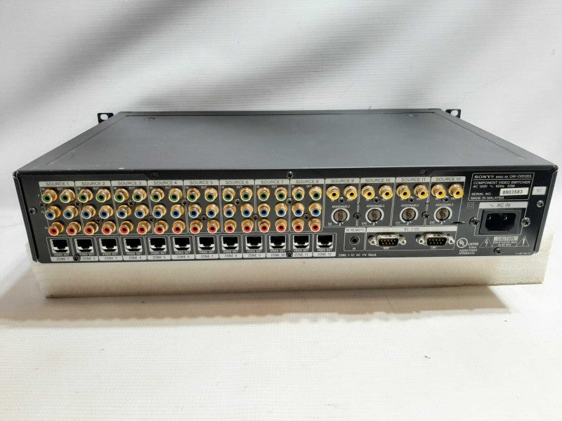 Sony CAV-CVS12ES Component Video Matrix Switcher, AS-IS ~