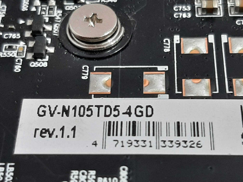 Gigabyte GeForce GTX 1050Ti 4GB GDDR5 GV-N105TD5-4GD Video Card, 100% TESTED ~