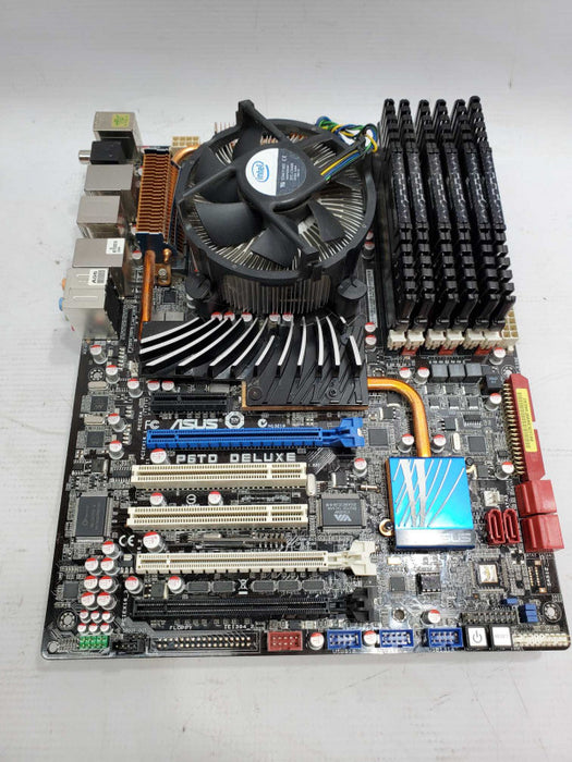 ASUS P6TD Motherboard, i7-920 2.67GHz 24GB DDR3 |