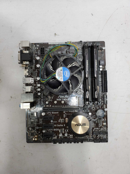 ASUS H97M-E, i5-4590 3.3GHz 8GB DDR3 |
