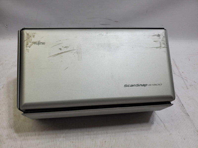 Fujitsu ScanSnap S1500 Color Duplex Document Scanner _ Power-on Tested )