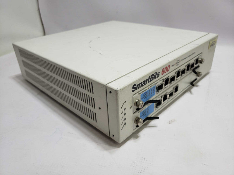 Spirent SmartBits SMB-600 Data Traffic Generator, 2 Slot, 6 Gigabit port [