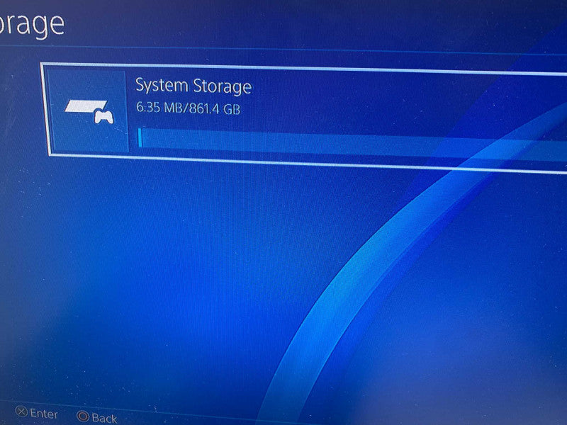 Sony PS4 Black Slim 1TB Storage |