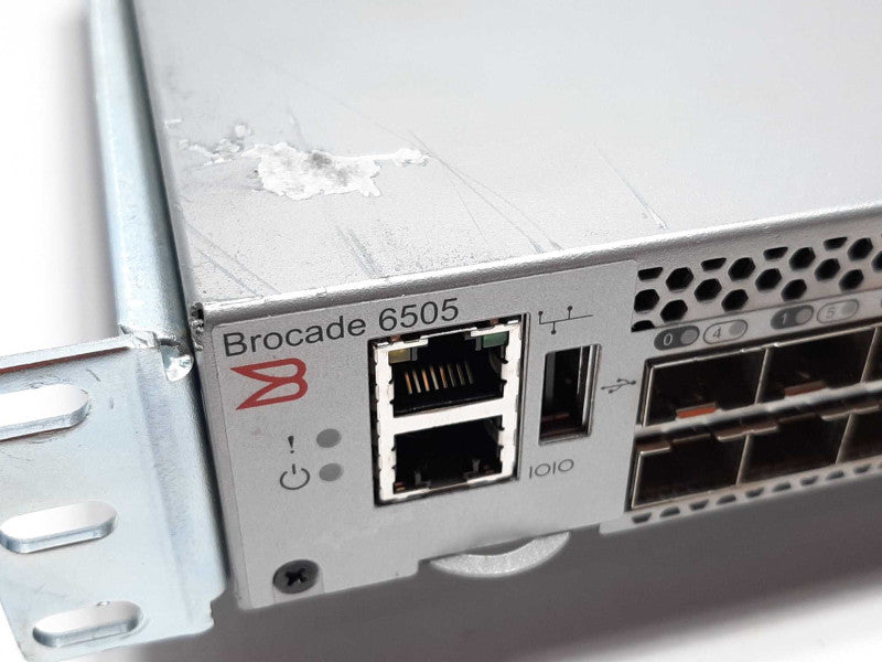 Brocade 6505 16Gb/s 24-Port Active SFP+ FC Switch BR-6505-12-0R +