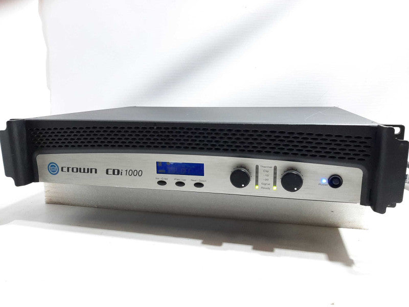 Crown CDi1000 2-Channel Power Amplifier w/ LCD Display ~
