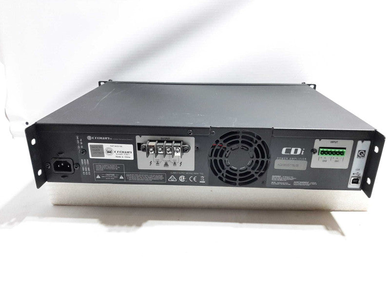 Crown CDi1000 2-Channel Power Amplifier w/ LCD Display ~