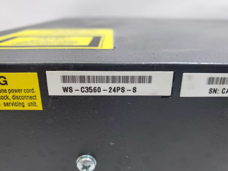 Cisco Catalyst 3560 WS-C3560-24PS-S 24-Port PoE  Switch )