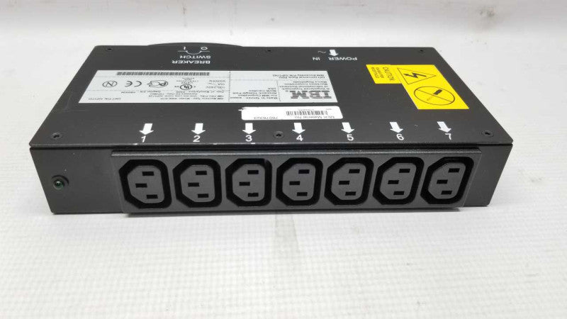 IBM 9306-RTP 32P1721 Power Distribution Unit 7x outlets / tested #