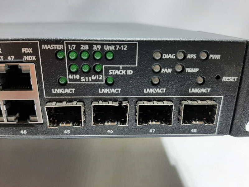 Dell POWERCONNECT 6248 Ethernet Switch with 48x 1Gb and 4x shared SFP Ports ~