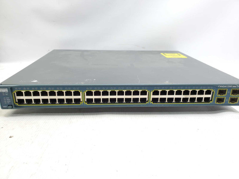 Cisco WS-C3560-48PS-S V04 48-Ports Layer 3 PoE Ethernet Managed Switch )