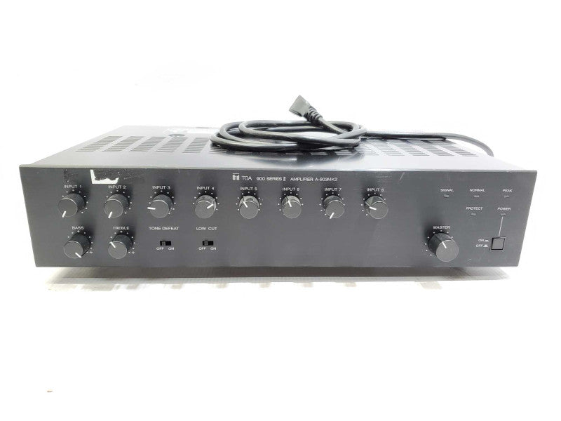 TOA 900 Series II 8 Channel Mixer Power Amplifier A-903MK2 )