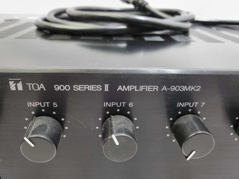 TOA 900 Series II 8 Channel Mixer Power Amplifier A-903MK2 )