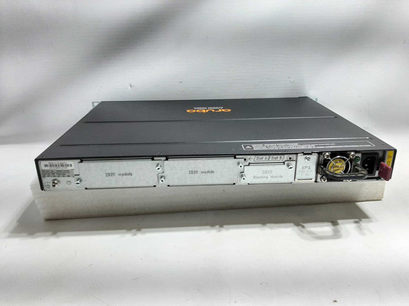 HP Aruba J9729A 2920-48G-POE+ 48-Port GE & 2-Slots for 10G Modules ~