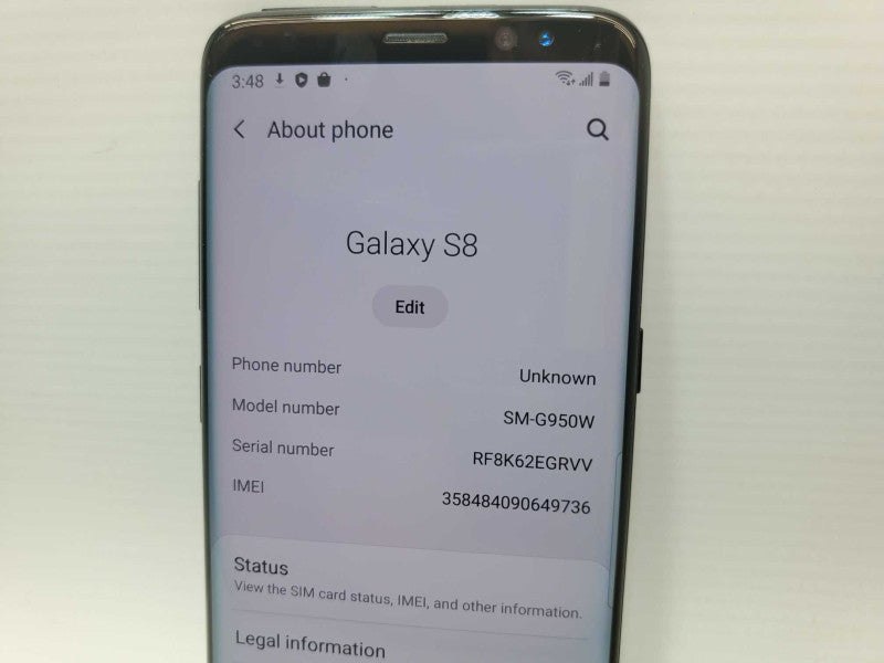 Samsung Galaxy S8 64GB, Unlocked :