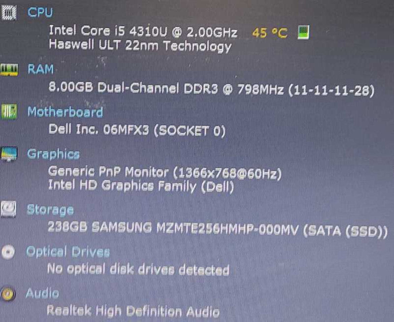 Dell Latitude E7440 i5-4310U 2GHz 8GB RAM 256GB SSD 14\\" $