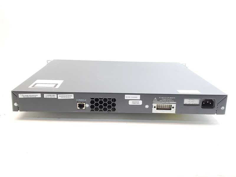 Cisco Catalyst 3560-G Series - 48-Port Switch - WS-C3560G-48TS-S :
