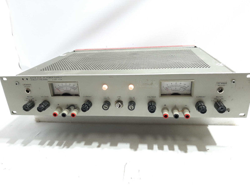 HP / Agilent 6253A 0 to 20 V, 0 to 3 A, 120 Watts, DC Dual Power Supply ~