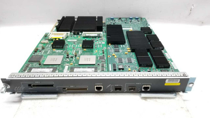 Cisco WS-SUP720-3B supervisor engine / flash memory removed as shown #
