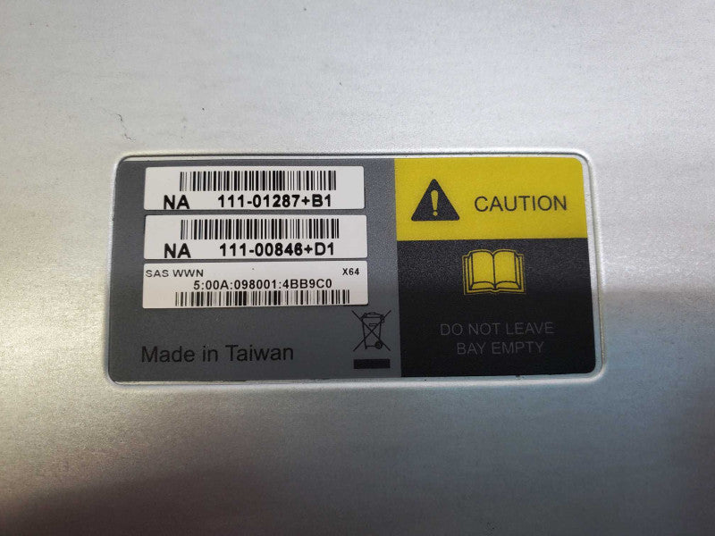 NetApp 111-01287+B1 111-00846+D1 Disk Array Control Module )