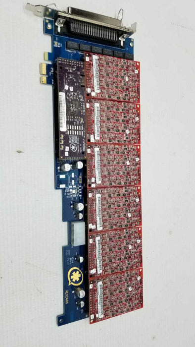 Wildcard AEX2400 voice Interface card w/ 6x X400M / 1x 5VPMADT032 modules #