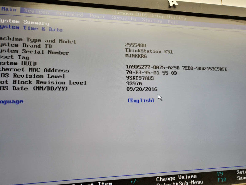 Lenovo ThinkStation E31, Xeon E3-1230 V2 @ 3.30Ghz,2GB RAM, No HDD No GPU )