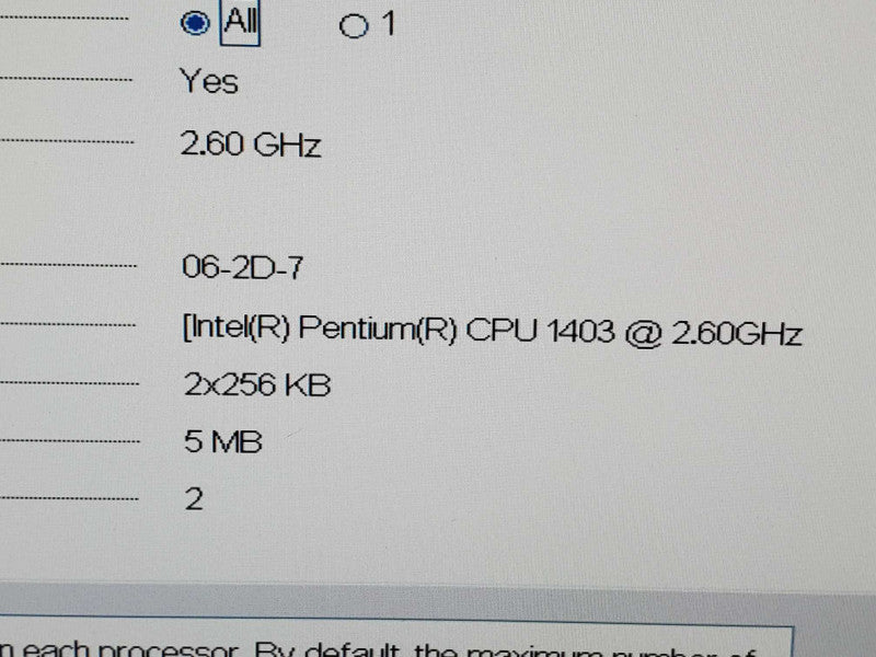 Dell PowerEdge R320 Pentium 1403 2.6GHz 32GB DDR3 PERC H710 Mini |