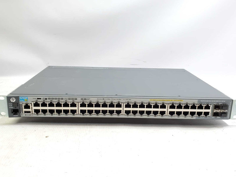 HP ProCurve J9729A 2920-48G POE+ 48-Port GigE Switch _ Reseted )