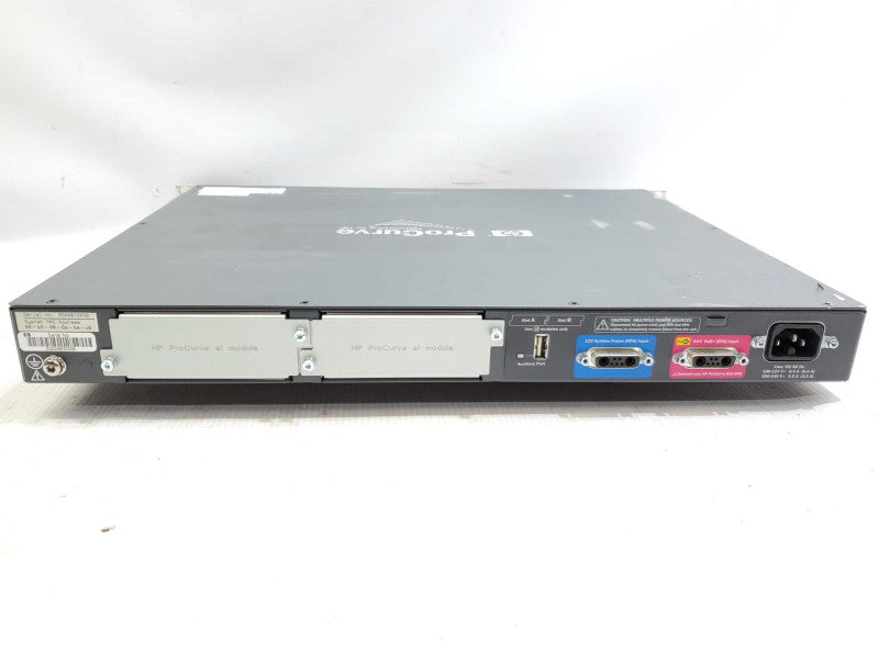 HP ProCurve J9148A 2910al-48G-PoE+ 48-Port Gigabit Ethernet Switch _Reset )