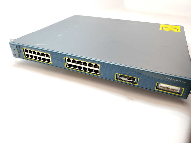 Cisco Catalyst 3550 24 Port Ethernet Managed Switch WS-C3550-24-EMI :