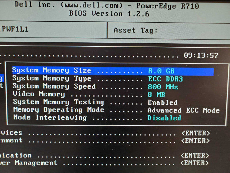 Dell PowerEdge R710 E5502 1.87GHz 8GB DDR3 PERC 6/i |