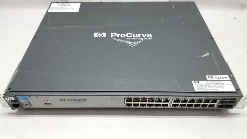 hp procurve 2910al-24g switch j9145a / factory reset  #