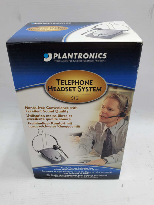 Plantronics S12 Headset (New, Sealed-Box) |
