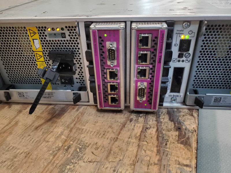 Dell EqualLogic PS4000 Array, 2x PSU, 2x Control Module 8 :