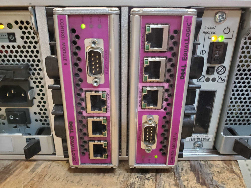 Dell EqualLogic PS4000 Array, 2x PSU, 2x Control Module 8 :