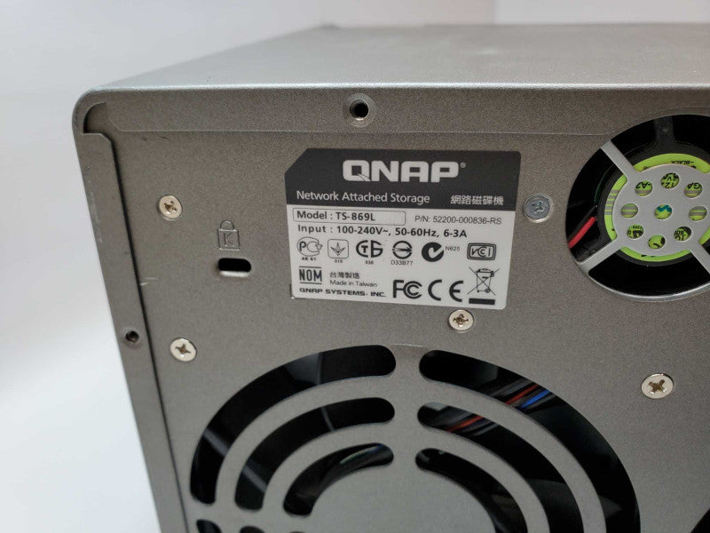 QNAP TS-869L 8 Bay NAS (Read)  :