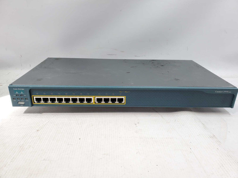 Cisco Catalyst WS-C2950-12 Port Network Switch _ Reset )