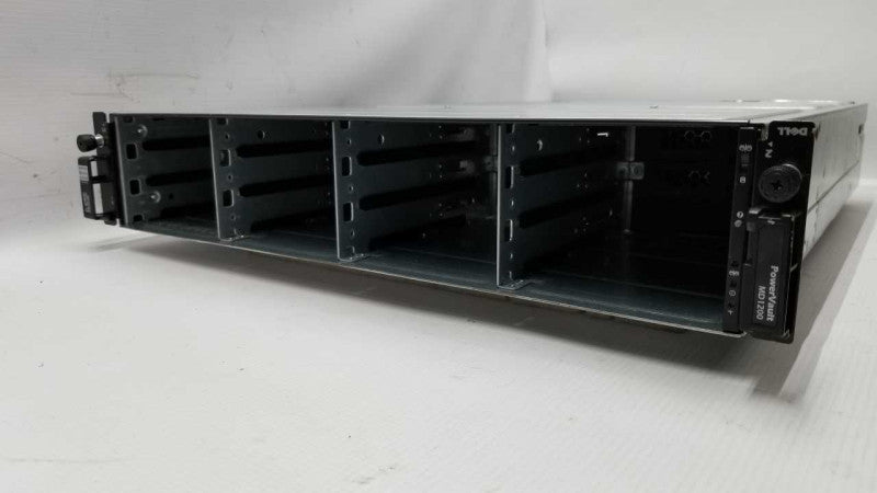 Dell Powervault MD1200 array / barebone / 2x  PSU / no controllers / no HDDS #