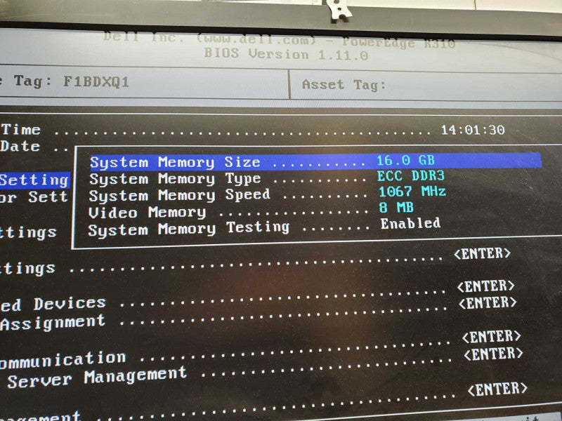 Dell PowerEdge R310 Xeon L3406 @2.27GHz 16GBRAM 1068-IR 2x PSU )