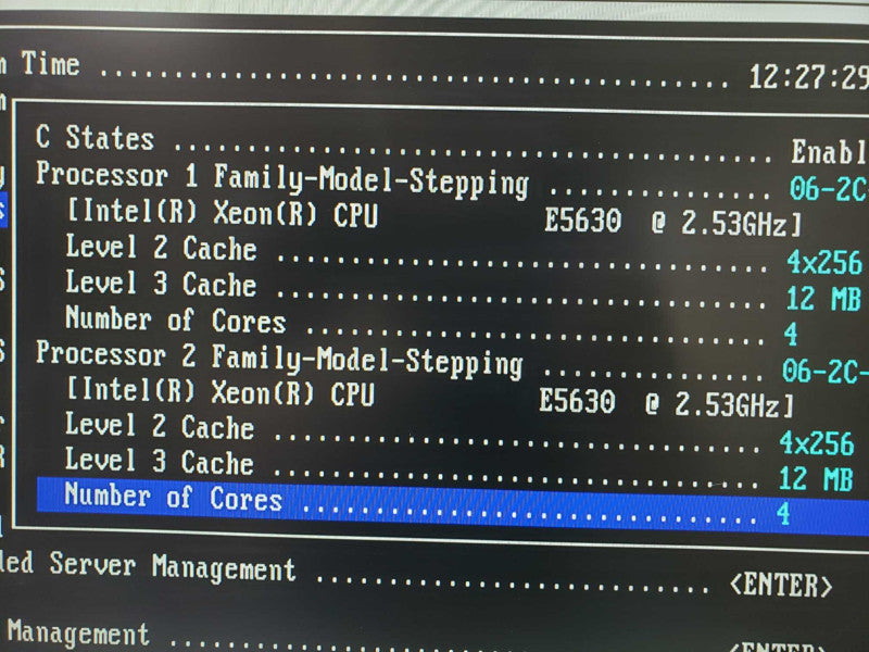 DELL E07S 1U 2x Xeon E5630 2.53GHz 32GB DDR3 RAID PERC H700[