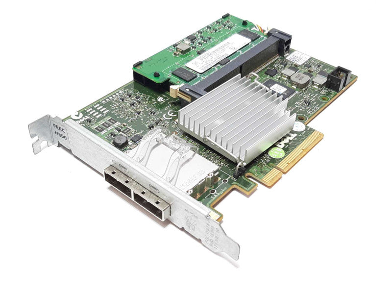 DELL PERC H800 512MB BBU SAS SATA 6Gb/s RAID Controller 0N743J +