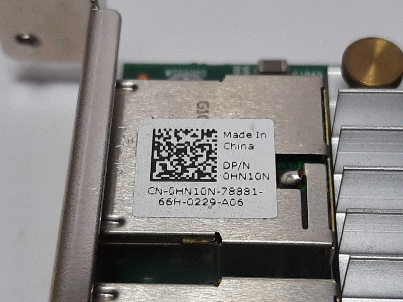 Dell 0HN10N Broadcom Dual-Port 10GB BASE-T Low Profile +