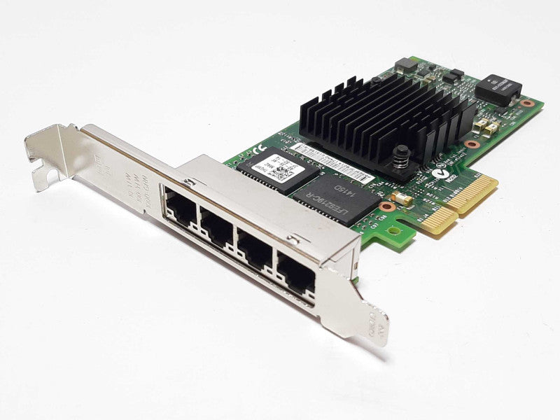 Dell 0THGMP Intel I350-T4 Quad Port 1Gb PCIe x4 Network Card +
